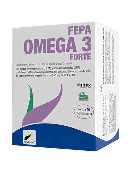 Fepadiet, Fepa-Omega 3 Forte рыбий жир, Капсулы, 30 шт