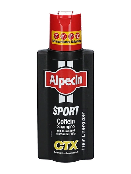 Alpecin Sport, кофеиновый шампунь, CTX, 250 мл