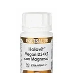 Equisalud Holovit, Vegan витамин D3+K2 с магнием, Капсулы, 50 шт