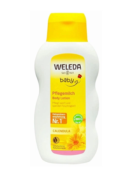 Weleda, Ухаживающее молочко с календулой, 200 мл