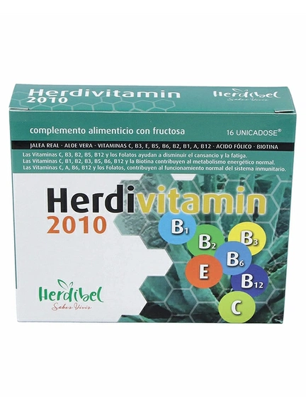 Herdibel, Herdivitamin 2010 мультивитаминный комплекс, Жидкость, 16x10 мл