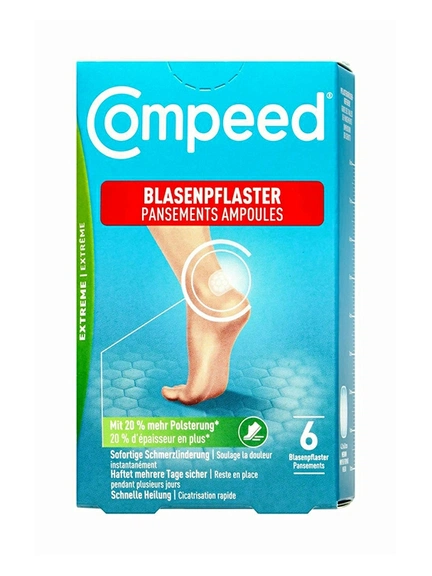 Compeed, пластырь от мозолей, Экстрим, 6 шт