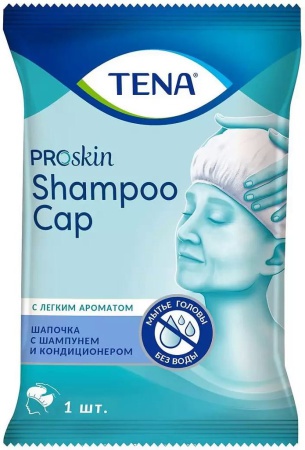 Тена Влажная шапочка, экспресс-шампунь, 1 шт