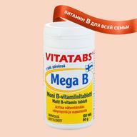 Vitatabs Mega В, витамины группы В, Таблетки, 150 шт