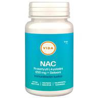 Vida NAC, N-ацетил и L-цистеин + селен, Таблетки, 90 шт