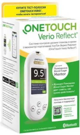 Глюкометр One Touch Verio Reflect, 1 шт