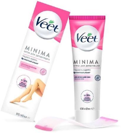 Veet MINIMA, для депиляции для нормальной кожи, Крем, 100 мл