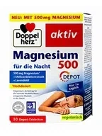Doppelherz Aktiv, магний 500 на ночь, таблетки, 30 шт