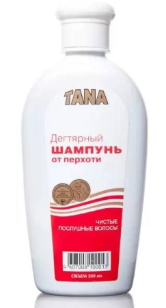 TANA, дегтярный, Шампунь, 300 мл