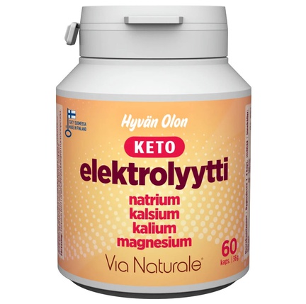 Hyvän Olon Keto, электролит, Таблетки, 60 шт