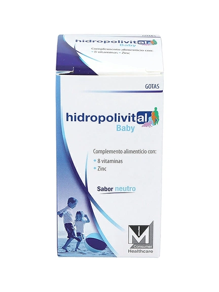 Hidropolivital Baby, мультивитаминный комплекс для детей, Жидкость, 10 мл