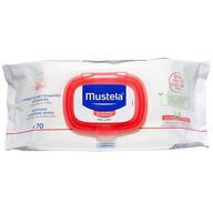 Mustela, влажные салфетки с авокадо для детей