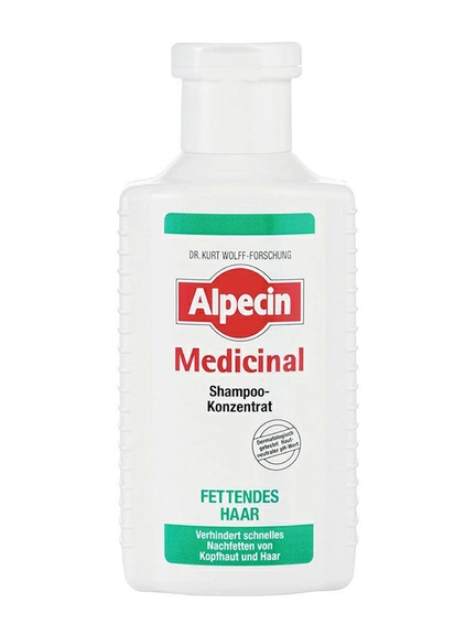 Alpecin Medicinal, шампунь-концентрат для жирных волос, 200 мл