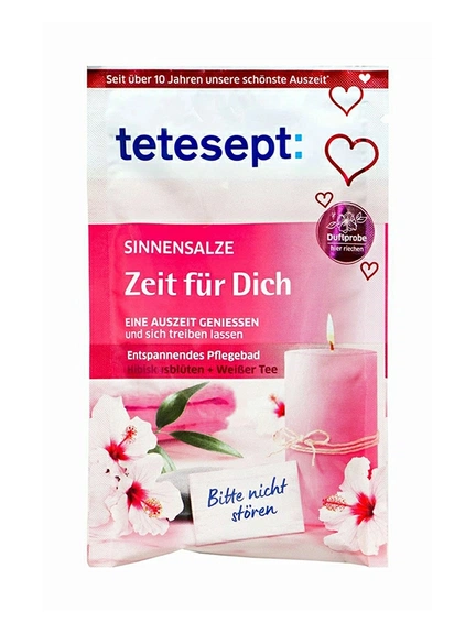 Tetesept, Соль для ванны "Время для тебя", 60 г