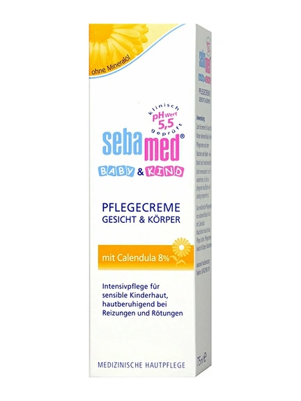 Sebamed Baby, Крем для ухода за детской кожей, календула, 75 мл