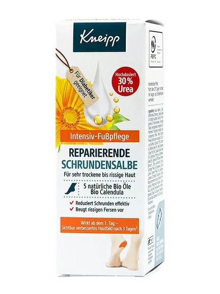 Kneipp®, восстанавливающая мазь для потрескавшейся кожи, 50 мл