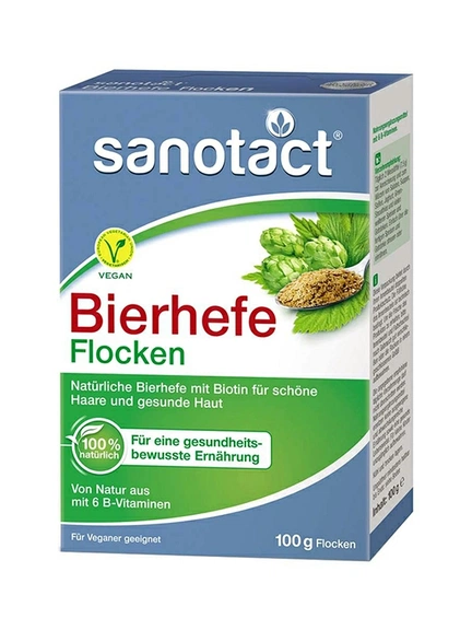 Sanotact, Пивные дрожжи для кожи и волос, хлопья