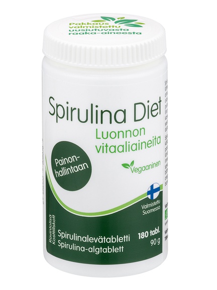 Spirulina Diet, спирулина, Таблетки, 180 шт