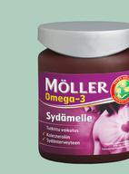 Möller Omega-3 + витамин E, Капсулы желатиновые, 76 шт