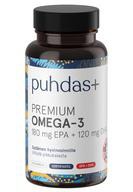 Puhdas+ Premium, Омега-3, EPA+DHA, Капсулы желатиновые, 80 шт