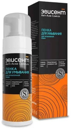Эвисент, для умывания, Пенка, 160 мл